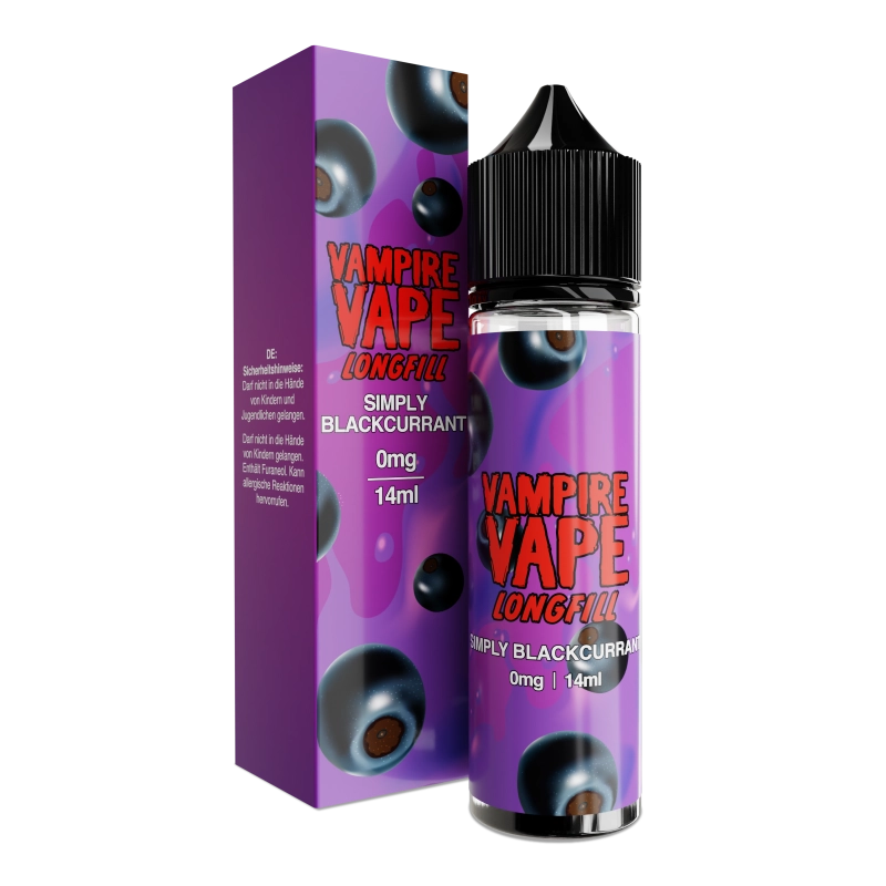 Vampire Vape 14ml Longfill - Simply Blackcurrant